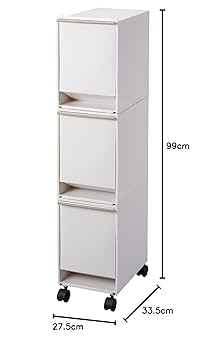 Amazon｜アスベル ゴミ箱 フタ付 分別 12.5L×12.5×12.5L 日本製